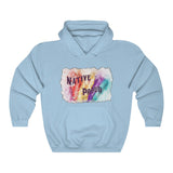 Hoodie Unisex Heavy Blend™ Watercolor Feather