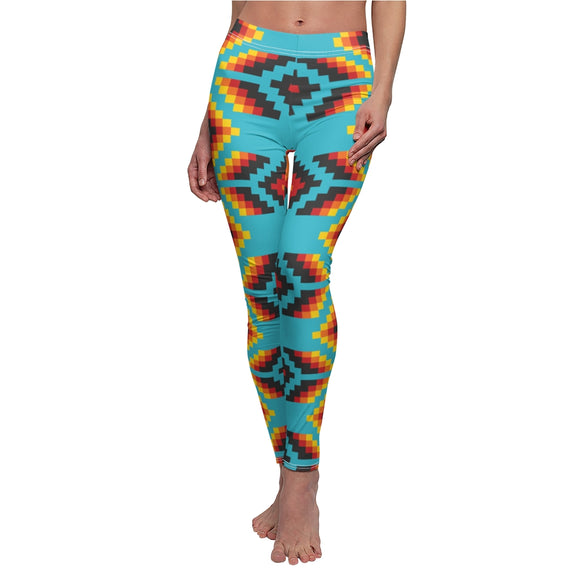 Casual Leggings Native Print