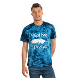 Tie-Dye Tee Native Proud One Feather