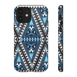 Phone Cases Aztec Blue