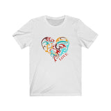 Short Sleeve T-shirt Unisex Jersey Love