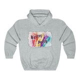 Hoodie Unisex Heavy Blend™ Watercolor Feather