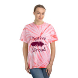 Tie-Dye Tee Native Proud One Feather
