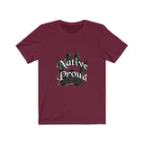 Short Sleeve Tee Unisex Native Paw
