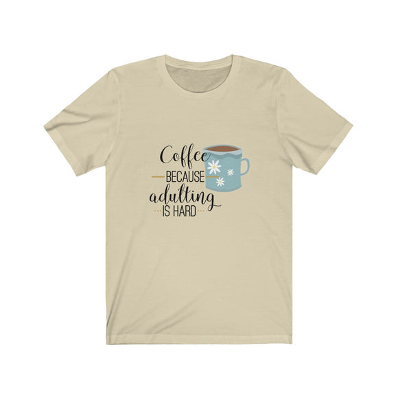 Short Sleeve T-shirt Unisex Jersey Coffee