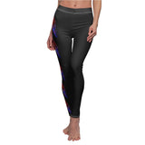 Casual Leggings Double Feather Side