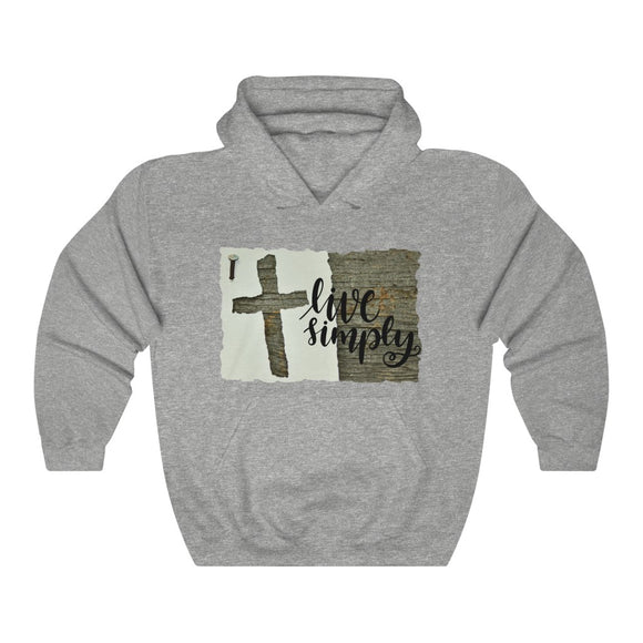 Hoodee Unisex Heavy Blend™ Live Simply