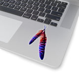 Stickers Double Feather