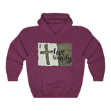 Hoodee Unisex Heavy Blend™ Live Simply