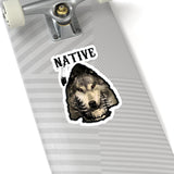 Stickers Arrowhead Wolf