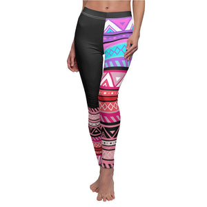 Casual Leggings Tribal Print