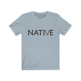 Short Sleeve Tee Unisex Jersey Native V