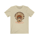 Short Sleeve Tee Unisex Wolf Headdress