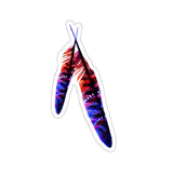 Stickers Double Feather
