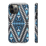 Phone Cases Aztec Blue