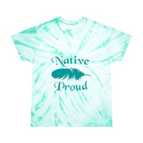 Tie-Dye Tee Native Proud One Feather