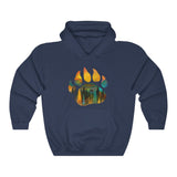 Hoodie Unisex Heavy Blend™ Mountain Bear
