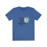 Short Sleeve T-shirt Unisex Jersey Coffee