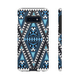 Phone Cases Aztec Blue