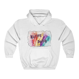 Hoodie Unisex Heavy Blend™ Watercolor Feather