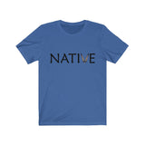 Short Sleeve Tee Unisex Jersey Native V