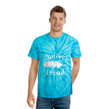 Tie-Dye Tee Native Proud One Feather