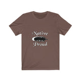 Short Sleeve Tee Unisex Native Proud Feather