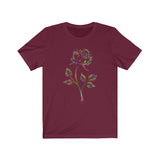 Short Sleeve T-shirt Unisex Jersey Rose